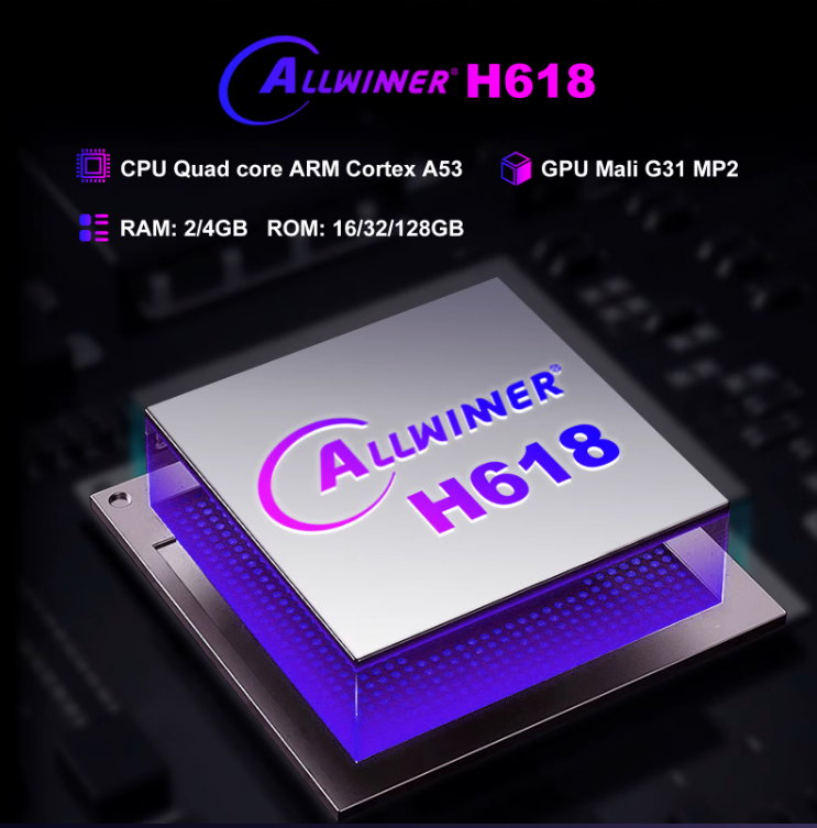 H96 Max Android 14 Smart TV Box 2025 – 8K UHD Media Player, 128GB Storage, 4GB RAM, WiFi6, Bluetooth 5.4, LED Display, Quad-Core H618