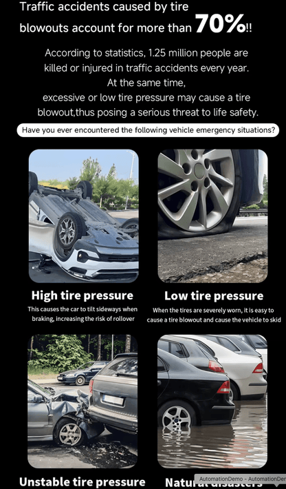 12V Car Jump Starter Power Bank 8000mAh/12000mAh Multi - Function Emergency Battery with LED, Air Pump Compressor & Inflator 4 in 1 function - Tendora
