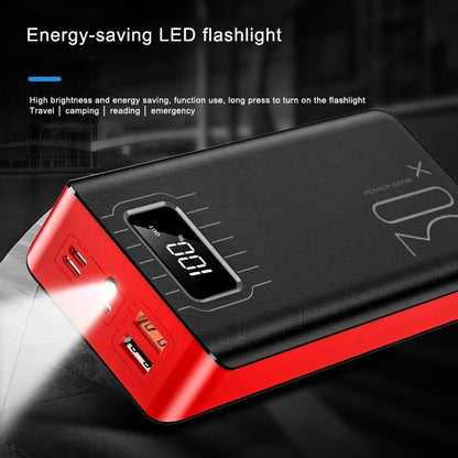 20000mAh External Battery Power Bank Dual USB With LED Flashlight - Tendora