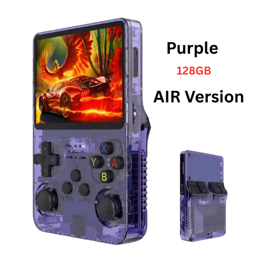 2025 Handheld Video Game Console 128GB Air Version- Mini Retro R36S/PS/K36/X6 - Tendora