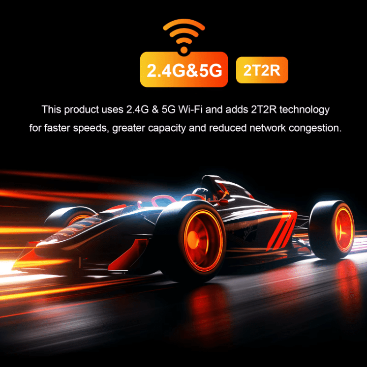 2025 Android 14 Smart TV Box 4K H96 Max UHD WiFi Media Player Amlogic S905L3 Quad core processor 16GB Wireless 2.4G/5G Dual WiFi - Tendora