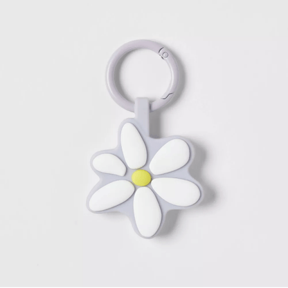 3-Pack Apple AirTag Silicone Heyday Keychain & Holder – Daisy Design, New - Tendora