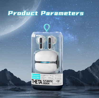 Wireless Bluetooth 5.3 TWS Earphones High Bass Earbuds Noise Cancelling Gaming