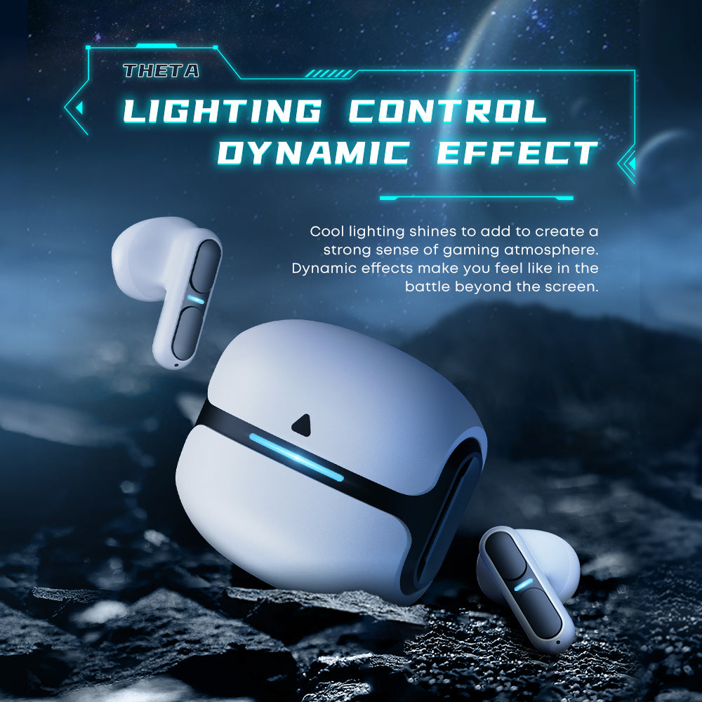 Wireless Bluetooth 5.3 TWS Earphones High Bass Earbuds Noise Cancelling Gaming