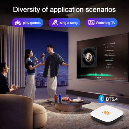 H96 Max Android 14 TV Box | 8K UHD Smart Media Player