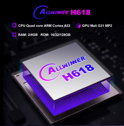 H96 Max Android 14 Smart TV Box 2025 – 8K UHD Media Player, 128GB Storage, 4GB RAM, WiFi6, Bluetooth 5.4, LED Display, Quad-Core H618