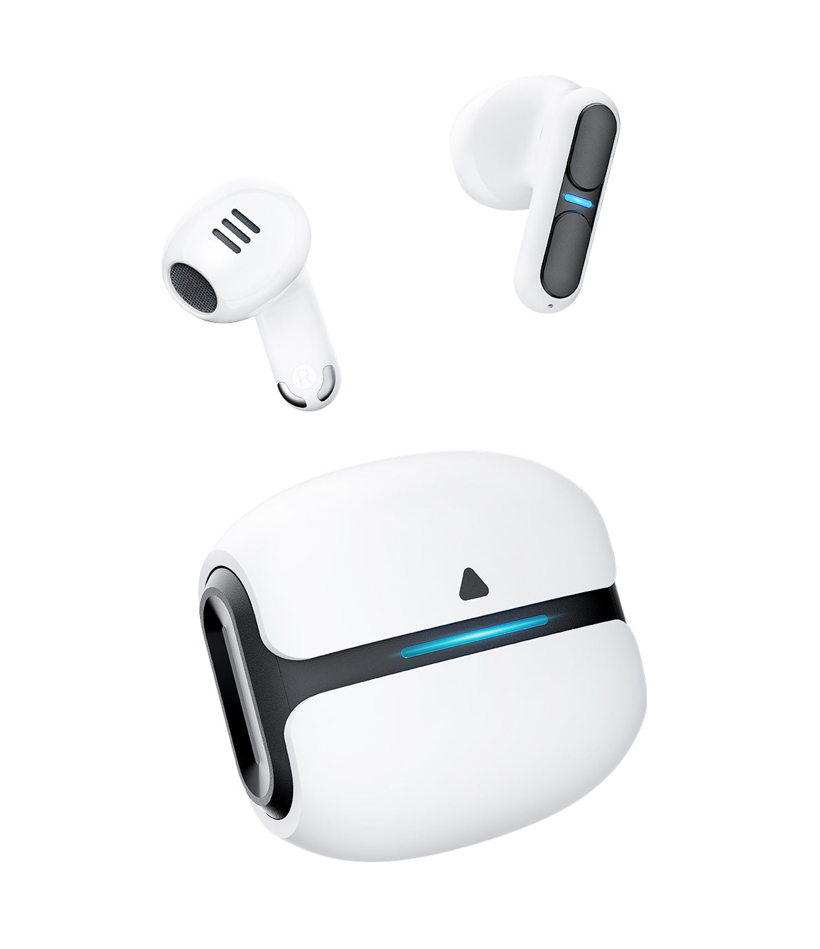 Wireless Bluetooth 5.3 TWS Earphones High Bass Earbuds Noise Cancelling Gaming
