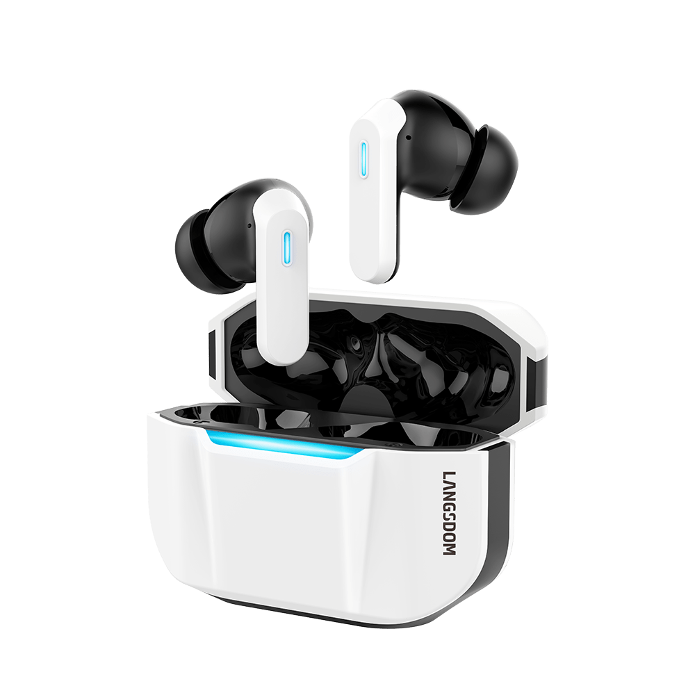 APP Customizable Wireless Gaming Earbuds with ANC Noise Cancellation & Bluetooth 6.0 TWS Earphones - Tendora