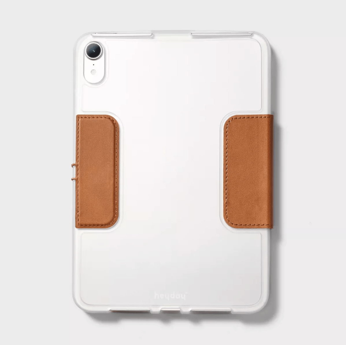 Apple iPad Mini 6 Folio Faux Leather Case - heyday Brown - Tendora