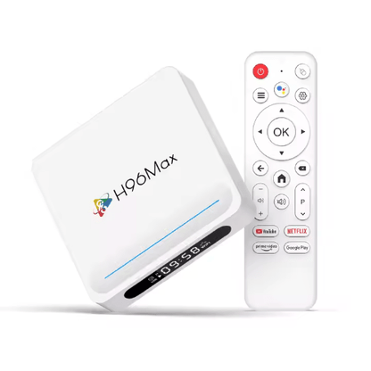 H96 Max Smart TV Box | Android 14, 8K UHD, 128GB, WiFi6