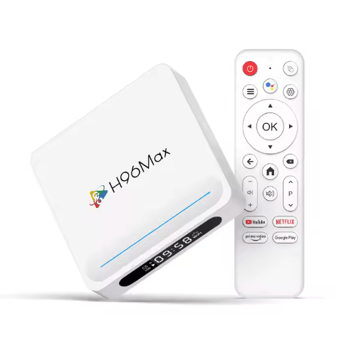 H96 Max Smart TV Box | Android 14, 8K UHD, 128GB, WiFi6