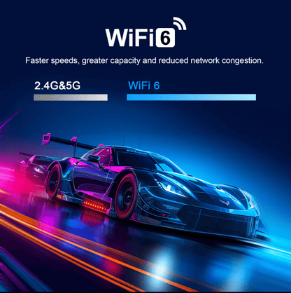 H96 Max Android TV Box 8K UHD - 4GB RAM, 128GB Storage, Quad Core Rockchip, WiFi 6, BT 5.4 - Tendora