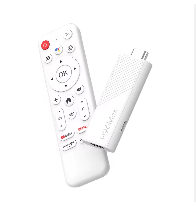 H96 Max Android TV Stick 4K UHD | WiFi 6 Dual Band | Android 14 | Quad - Core Allwinner H313 | HDR Smart Streaming Media Player - Tendora