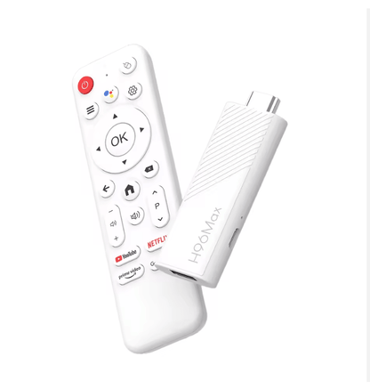 H96 Max Android TV Stick 4K UHD | WiFi 6 Dual Band | Android 14 | Quad - Core Allwinner H313 | HDR Smart Streaming Media Player - Tendora