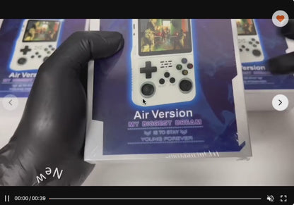 Video Game Handheld Console 128GB Air Version- Retro R36S 3.5" IPS Screen Built In 20000+ Games